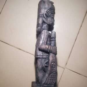 Orisa Ogun statue /Ogun Icon (wooden)