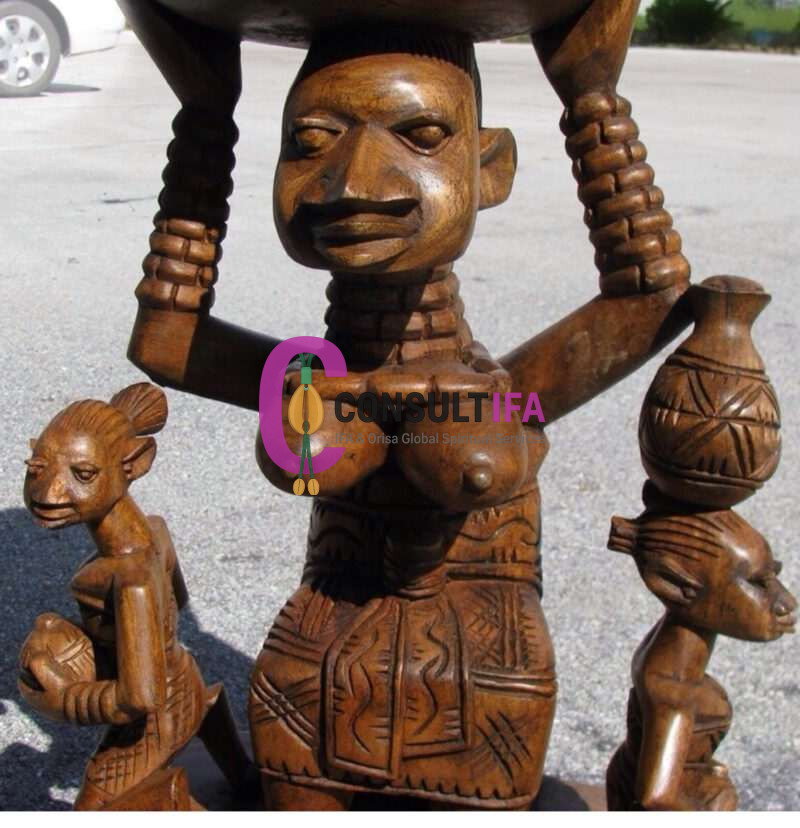 Ajere Ifa – Sacred Beaded Vessel for Ifa Rituals - Image 3