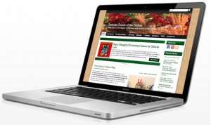 Even our church's website isn't a replacement for in-person training from a godparent.
