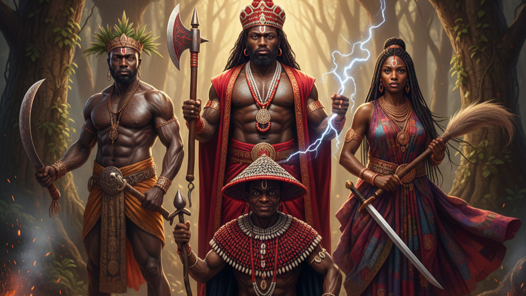 orishas-of-protection:-ancient-african-deities-of-defense-and-justice